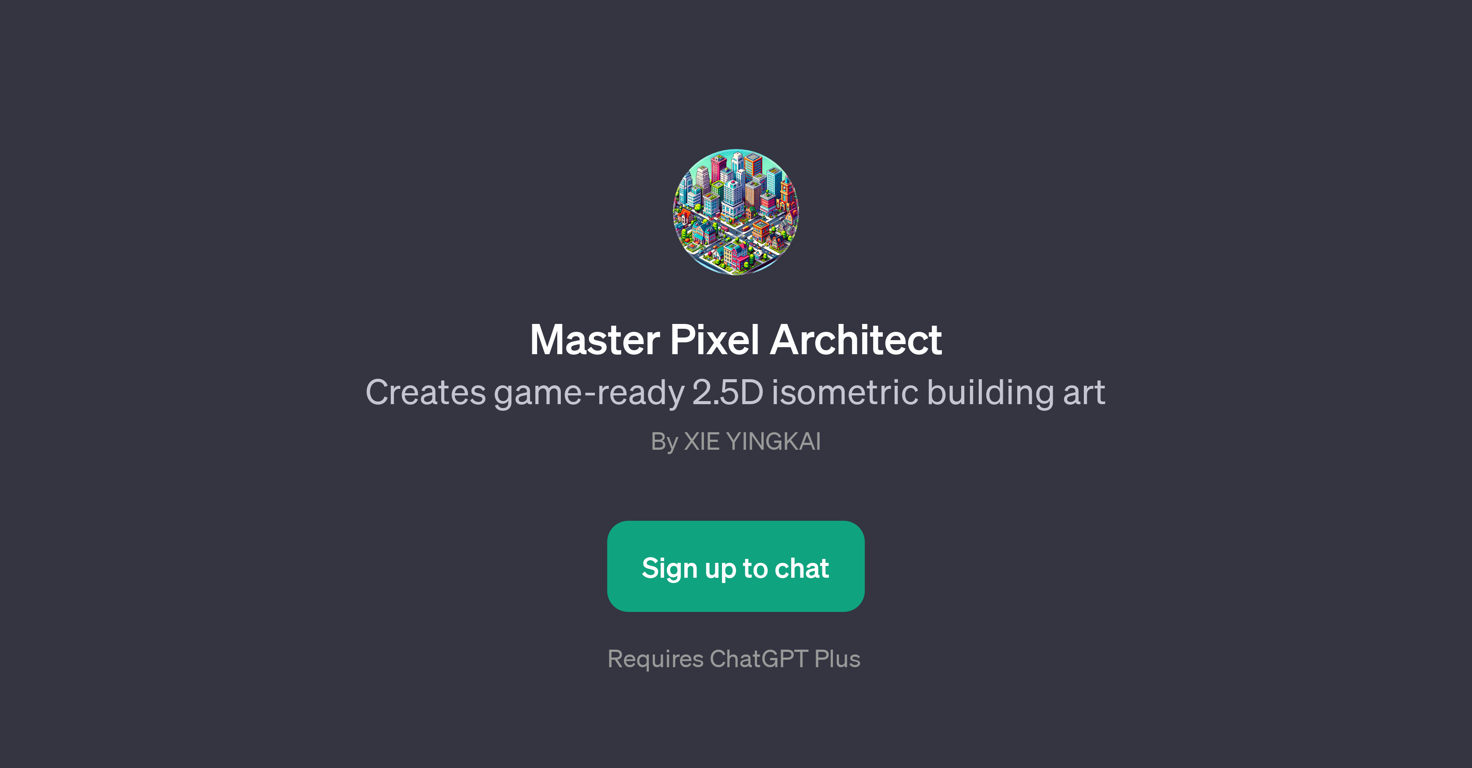 Master Pixel Architect website