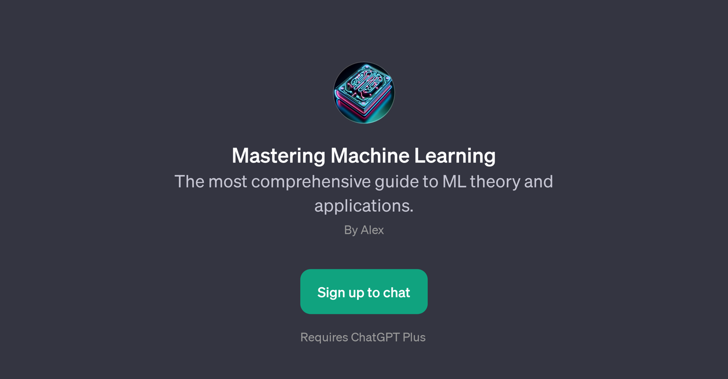 Mastering Machine Learning website