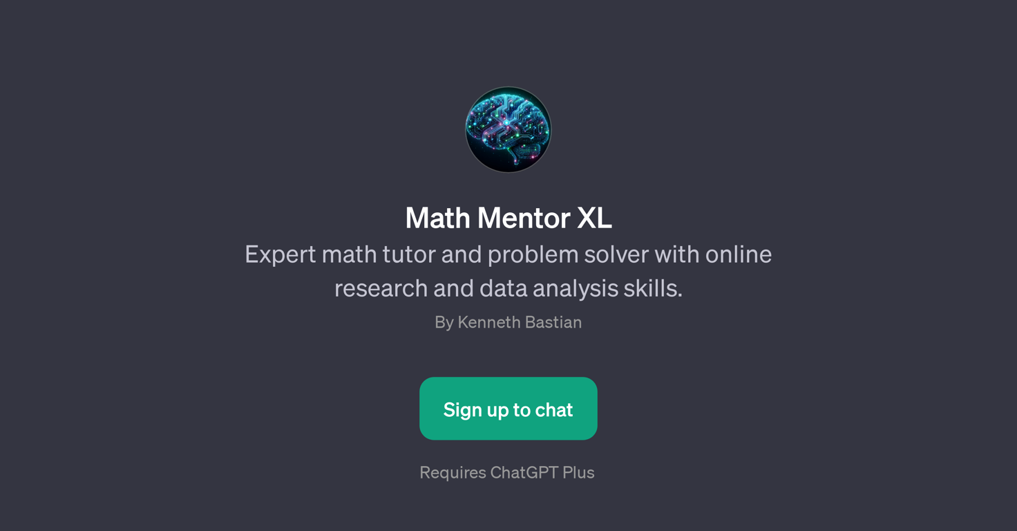 Math Mentor XL website