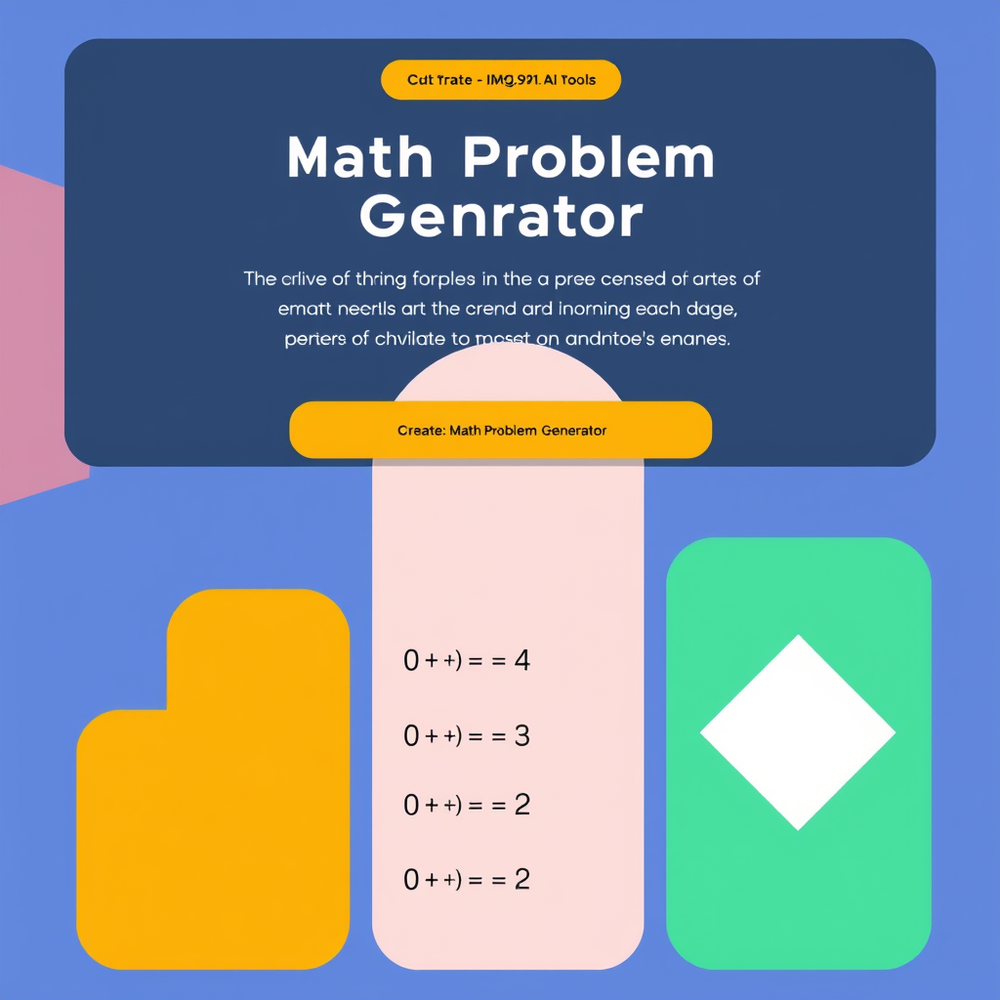 Math Problem Generator website