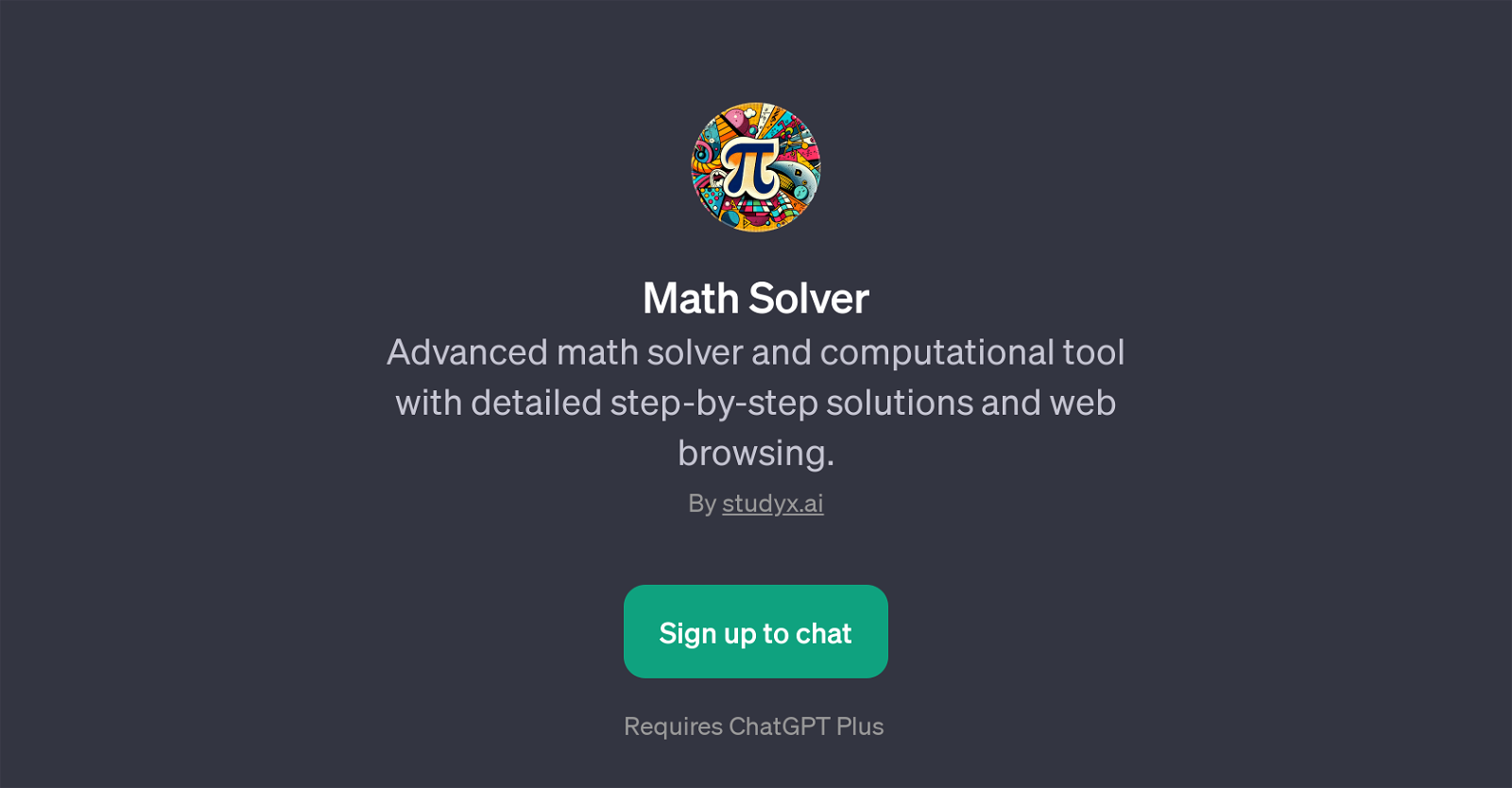 Math Solver website