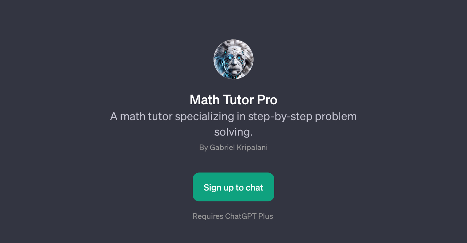 Math Tutor Pro website