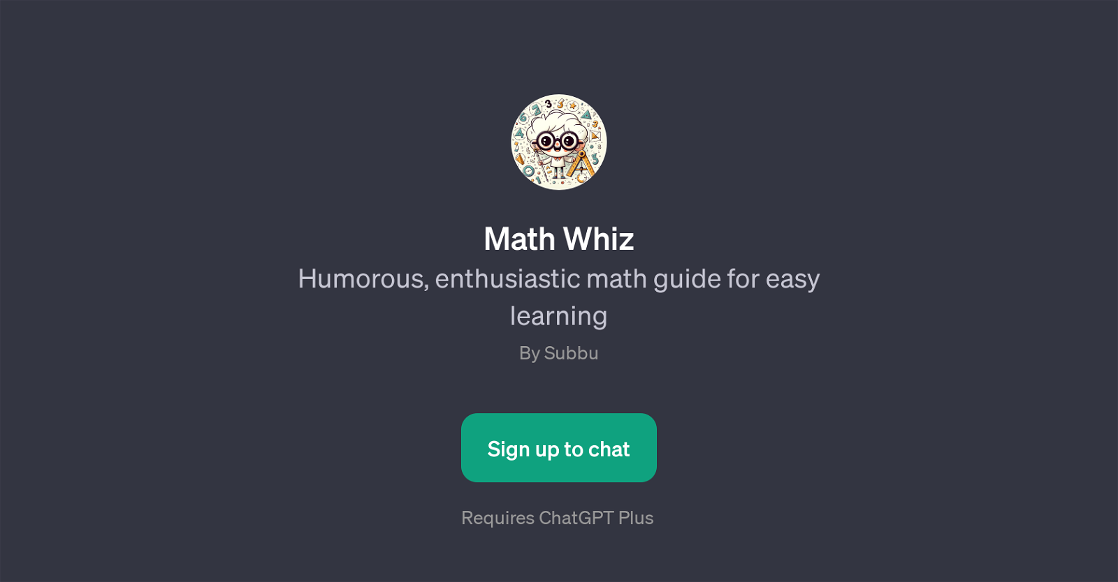 Math Whiz website