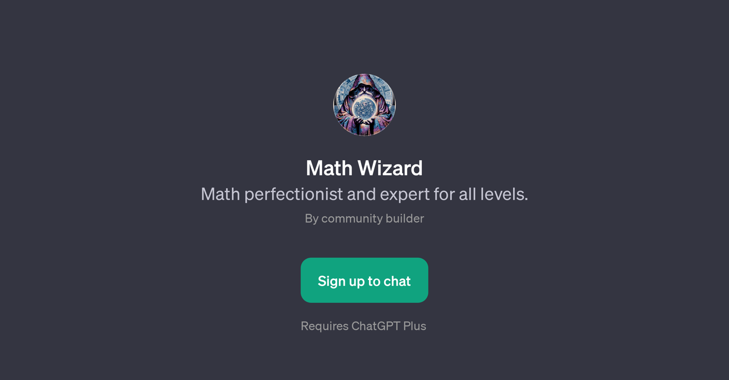 Math Wizard website