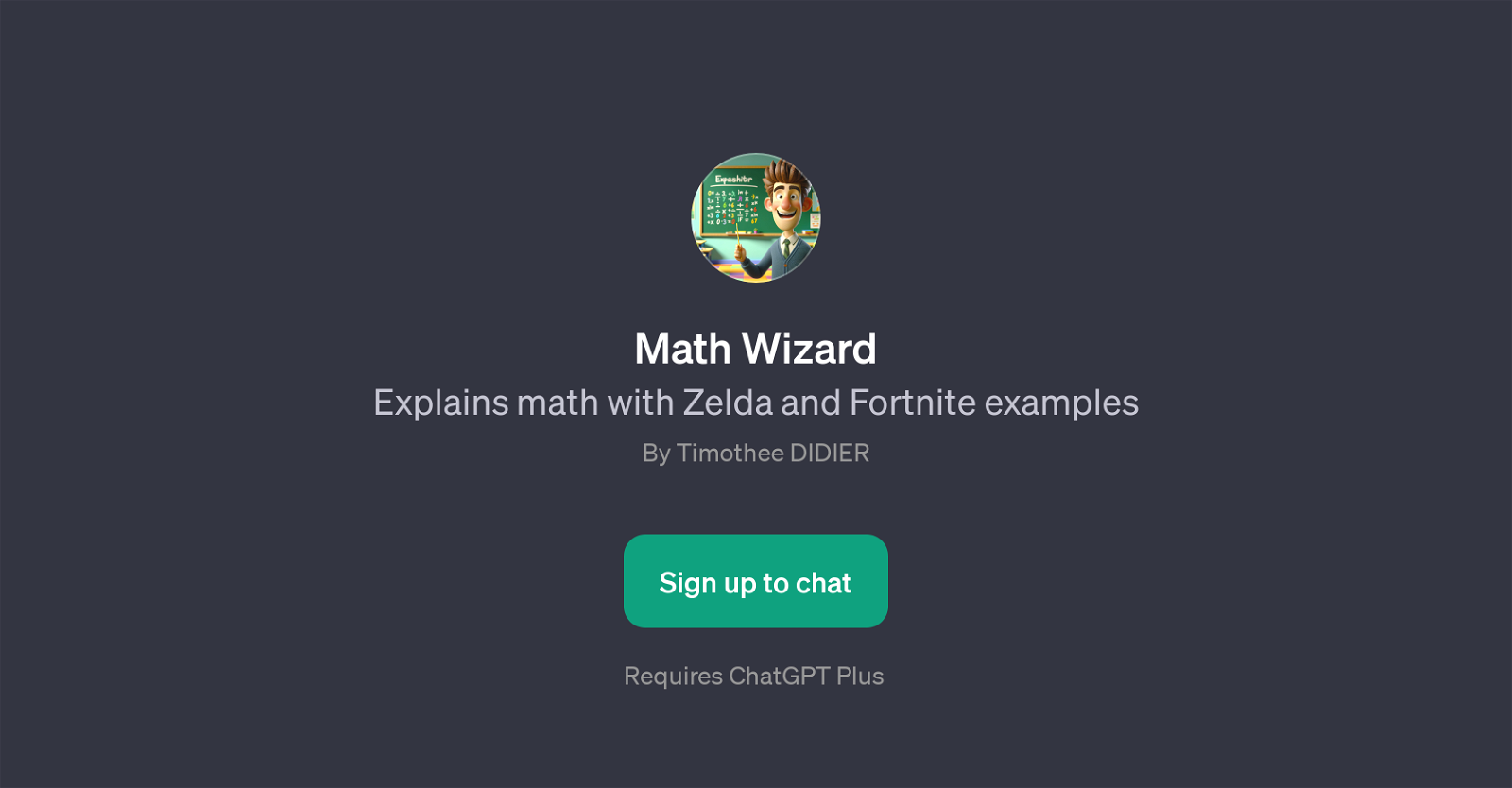 Math Wizard website