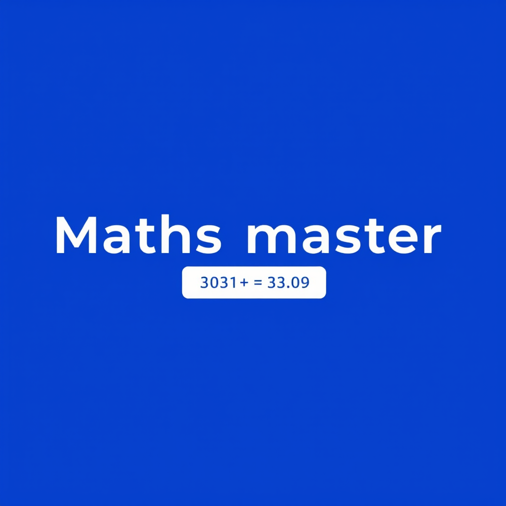 Maths master website