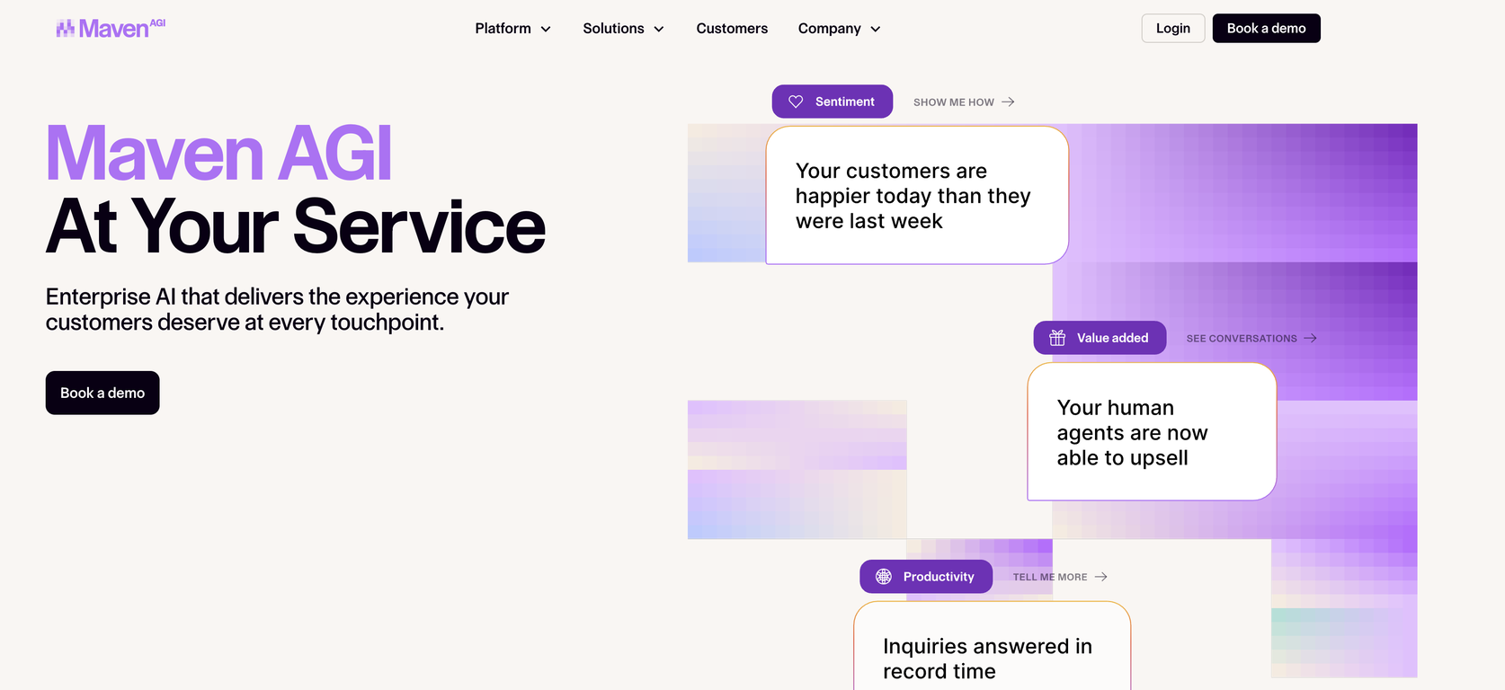 Maven AGI website