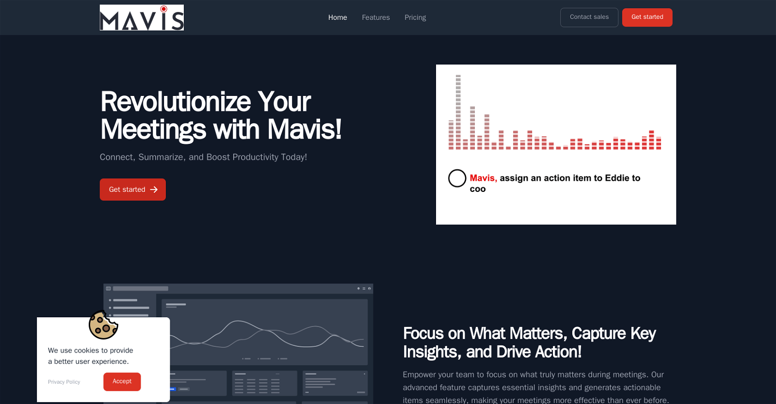 Mavis website