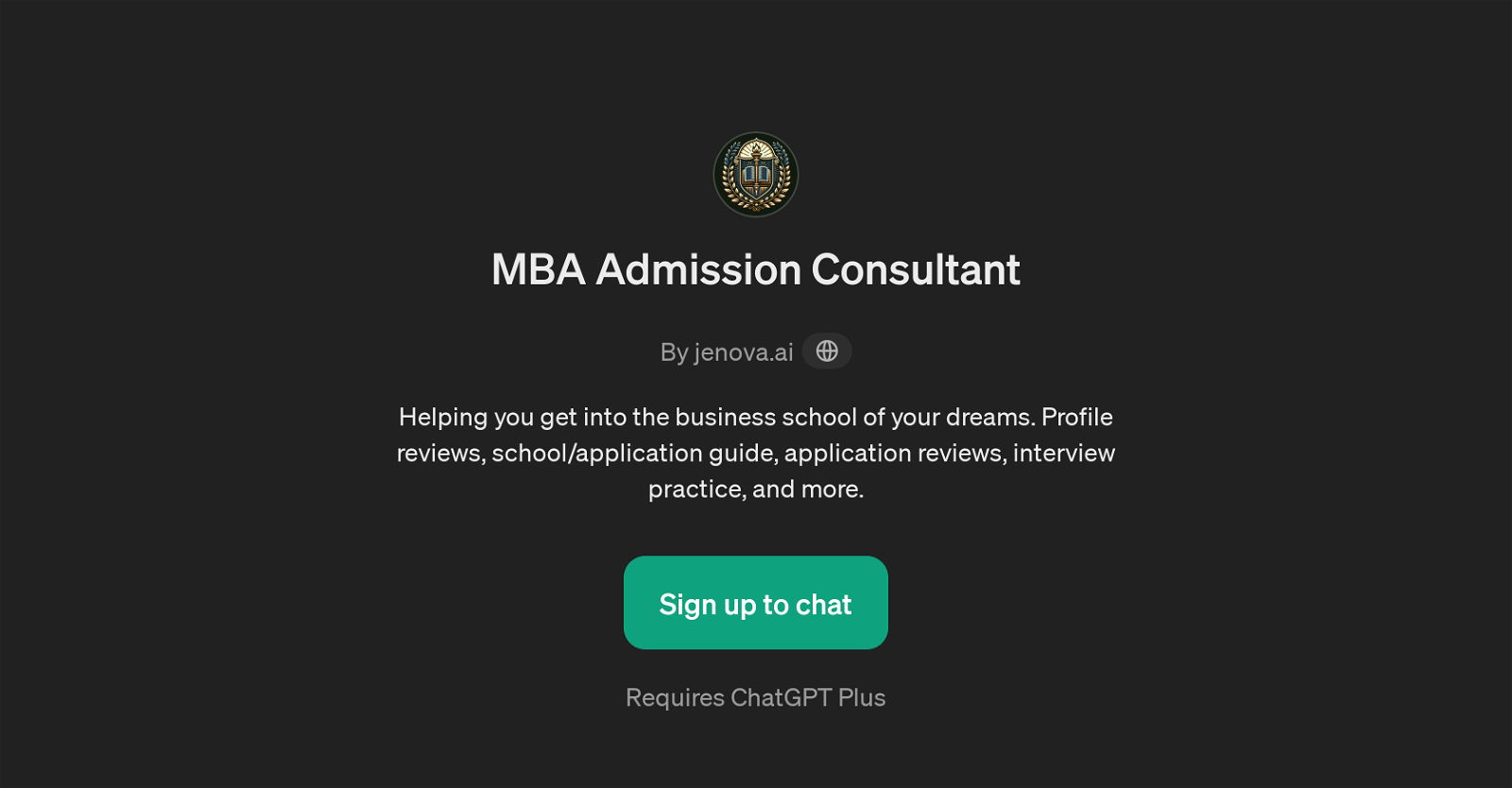 MBA Admission Consultant website