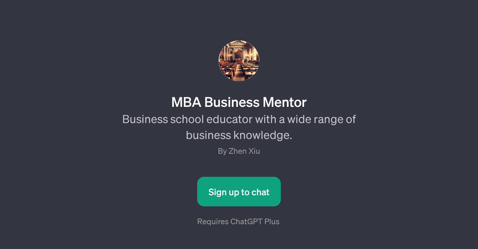 MBA Business Mentor website