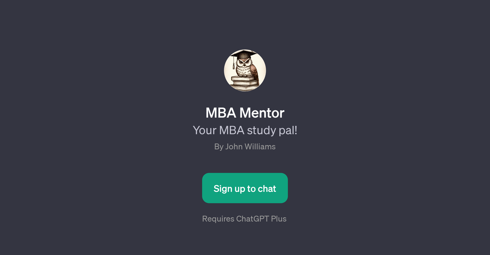 MBA Mentor website