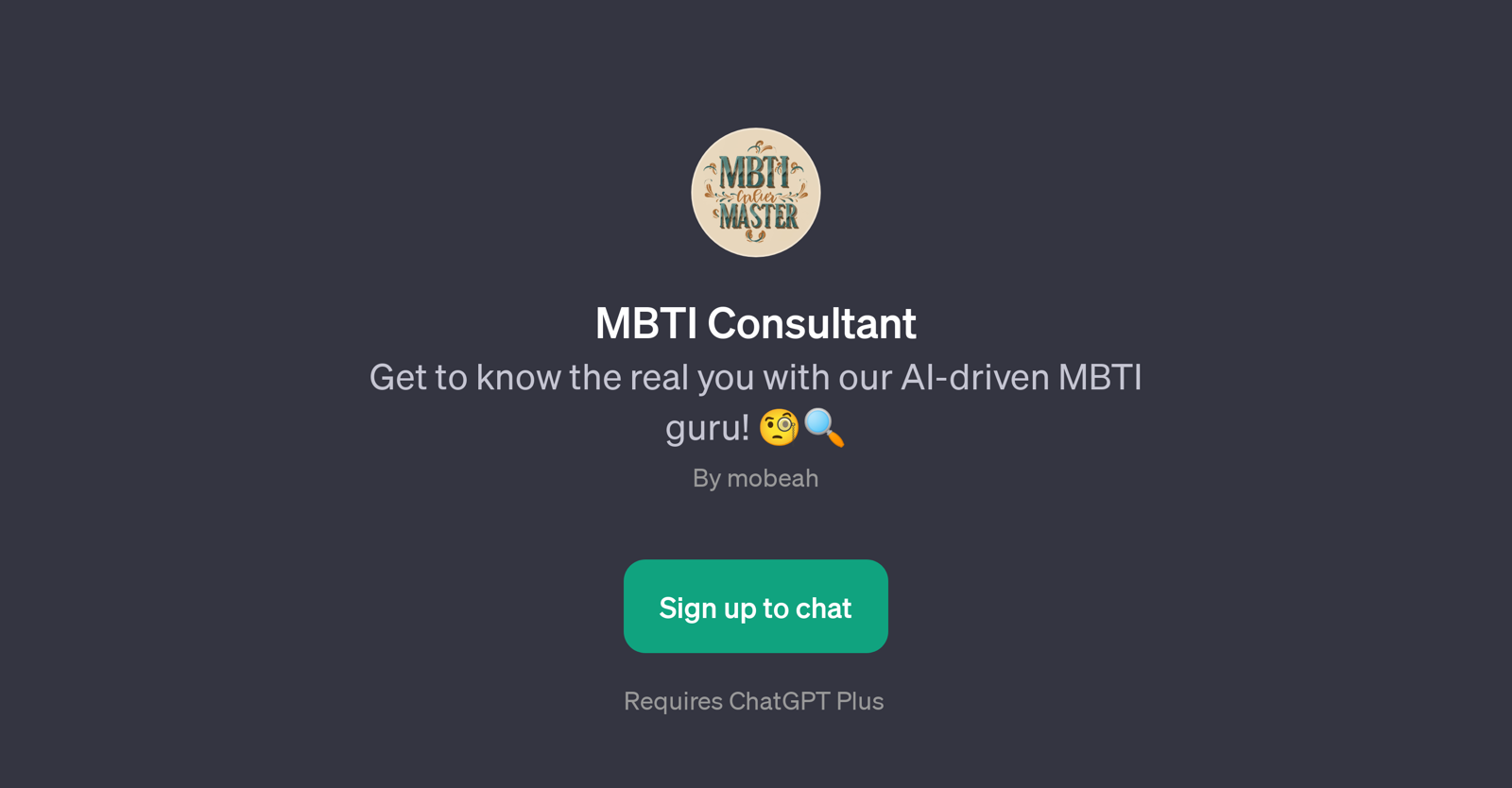 MBTI Consultant website