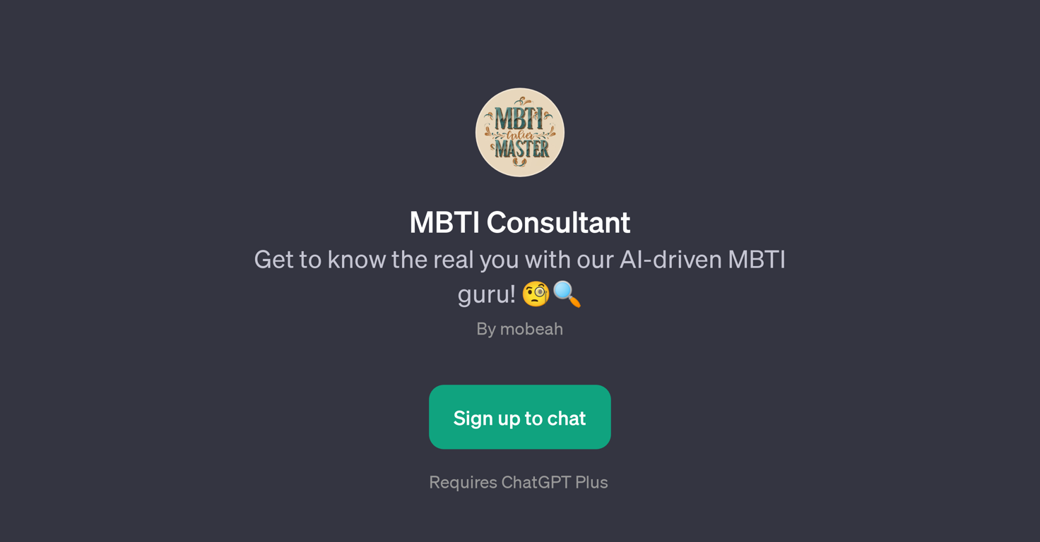 MBTI Consultant website