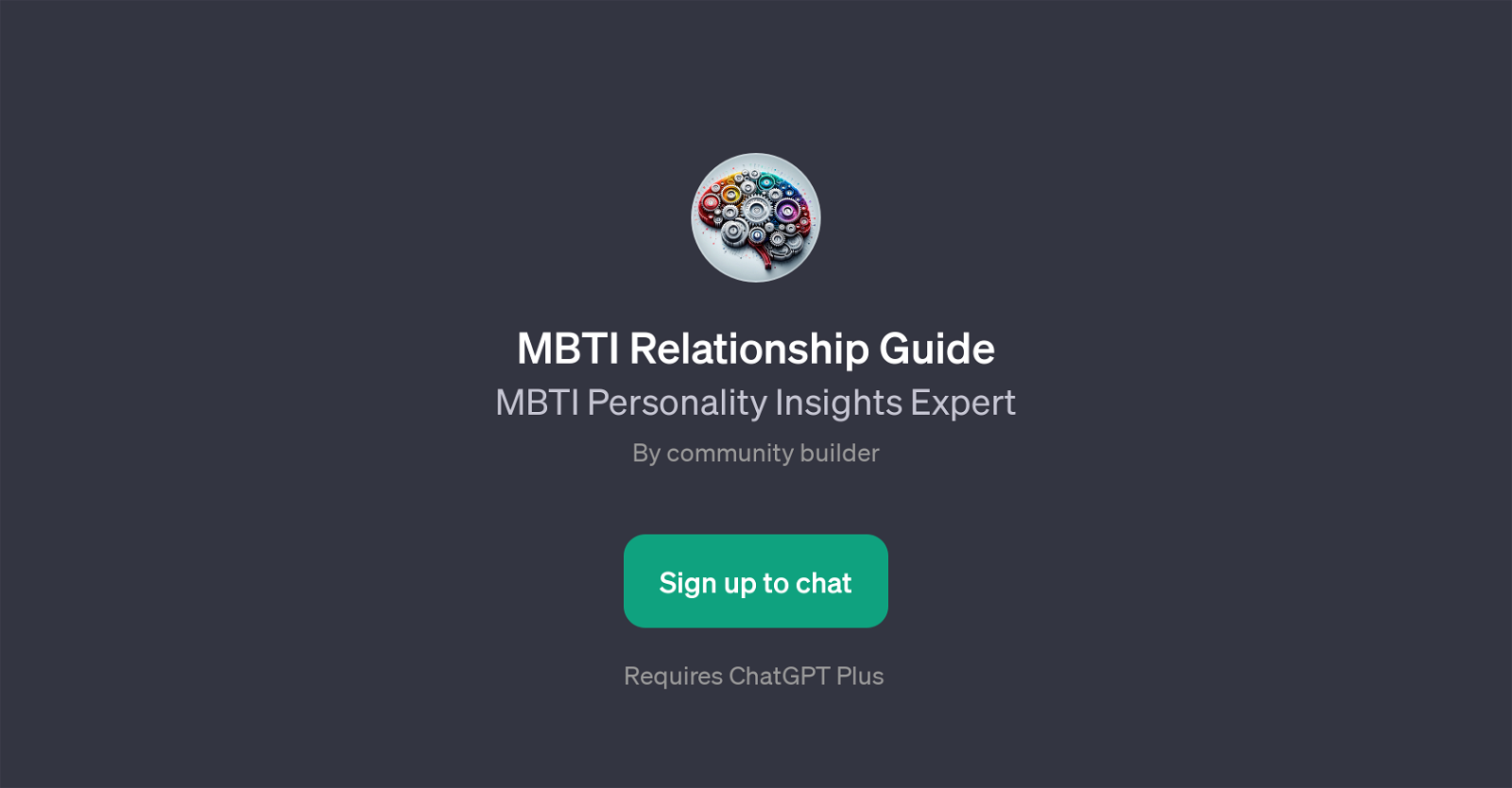 MBTI Relationship Guide website