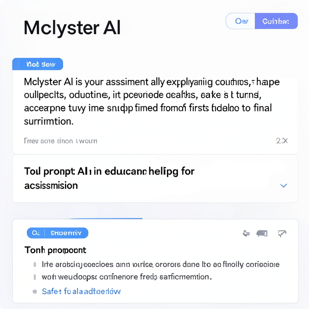 Mclyster Al website