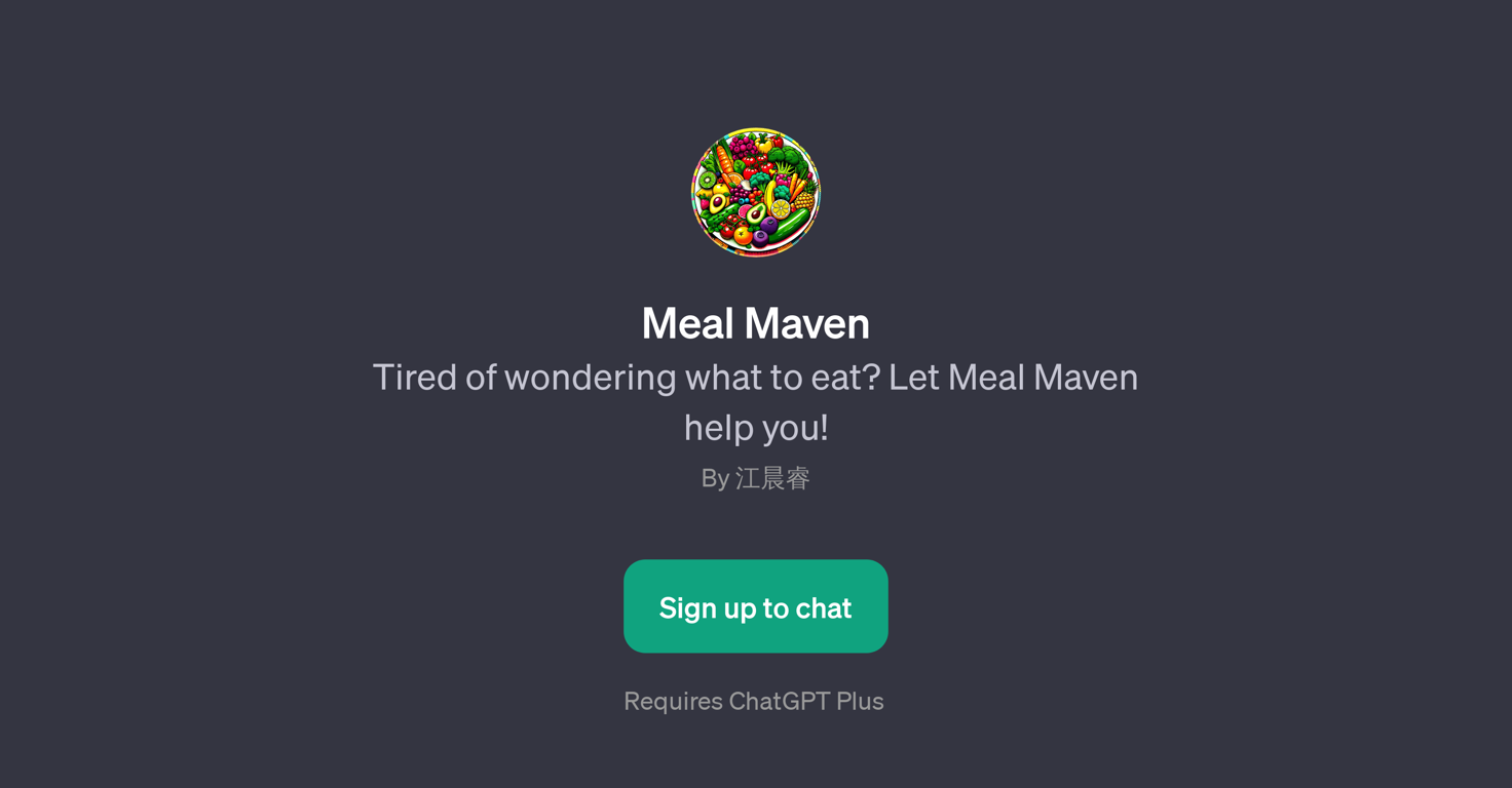 Meal Maven website