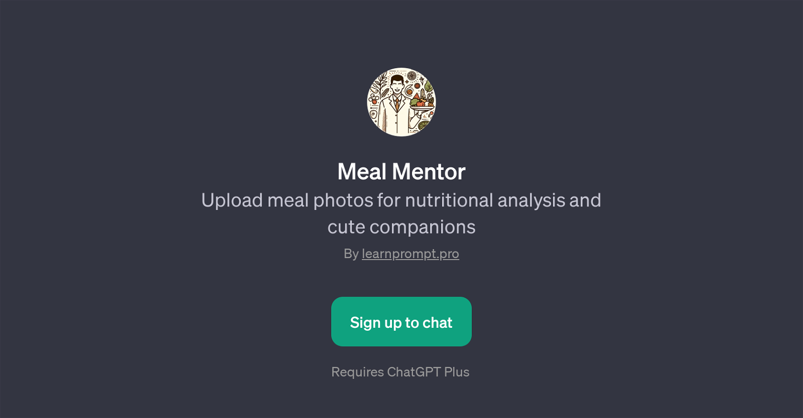 Meal Mentor website