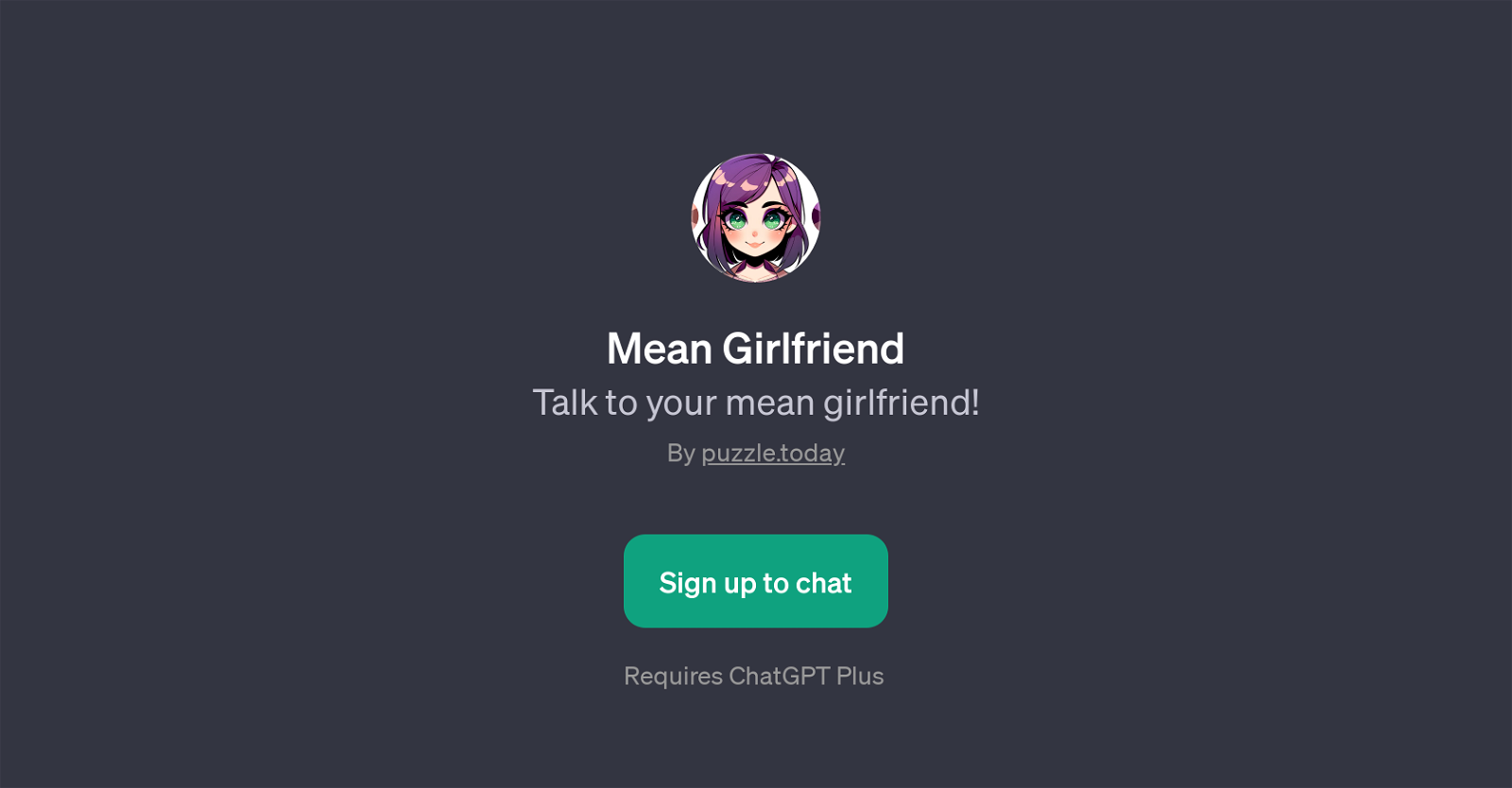 Mean Girlfriend website