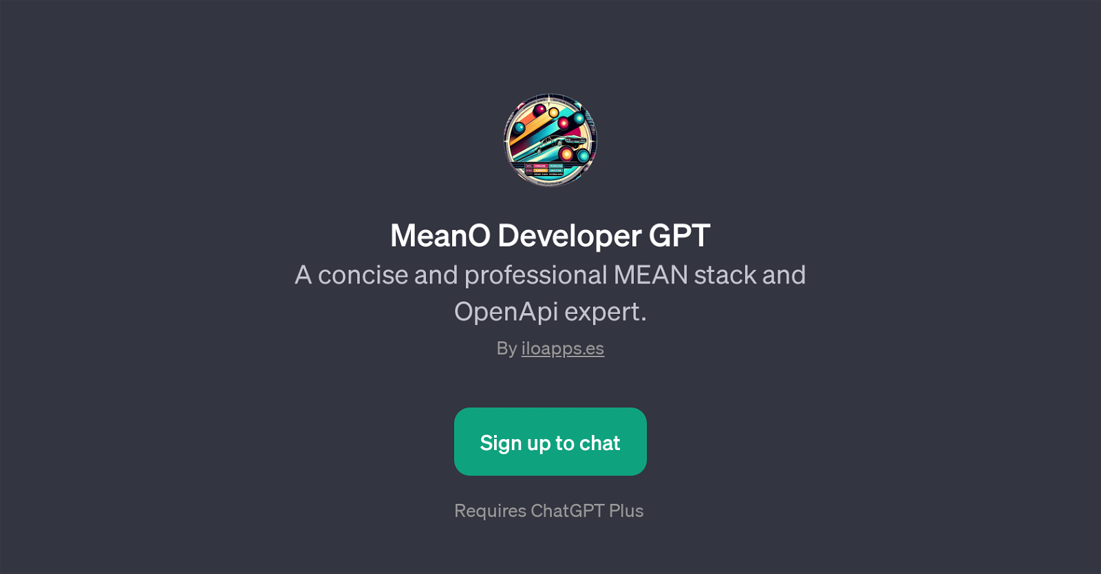 MeanO Developer GPT website