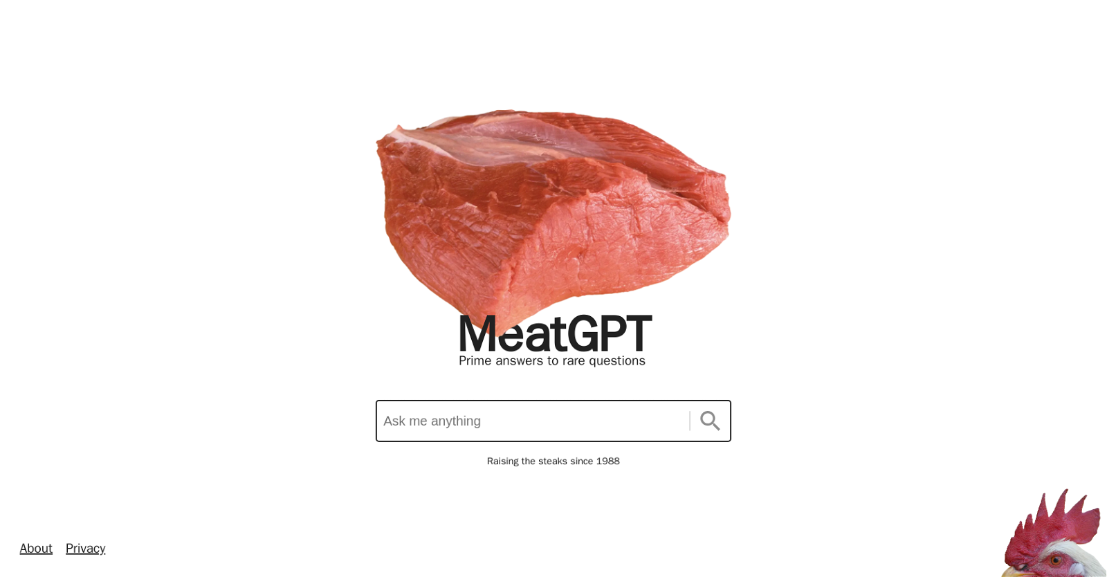 MeatGPT website