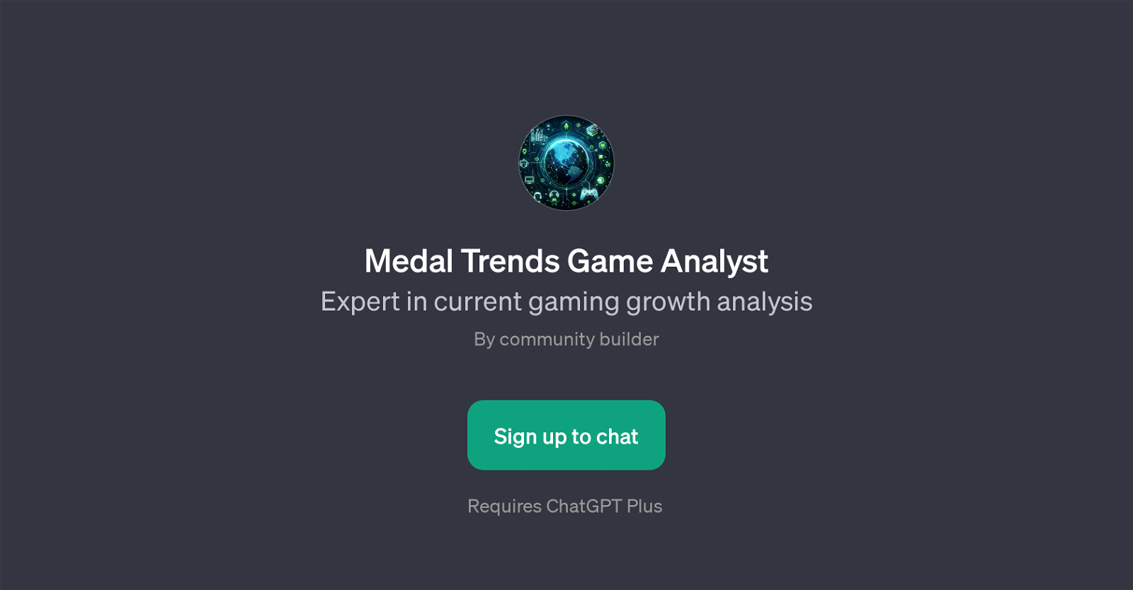 Medal Trends Game Analyst website