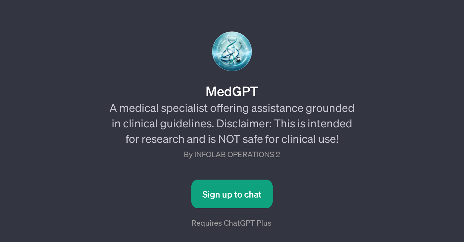 MedGPT website