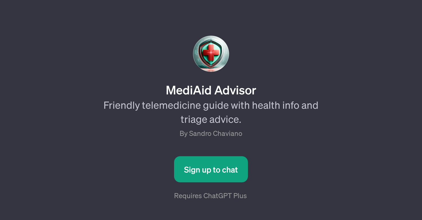 MediAid Advisor website