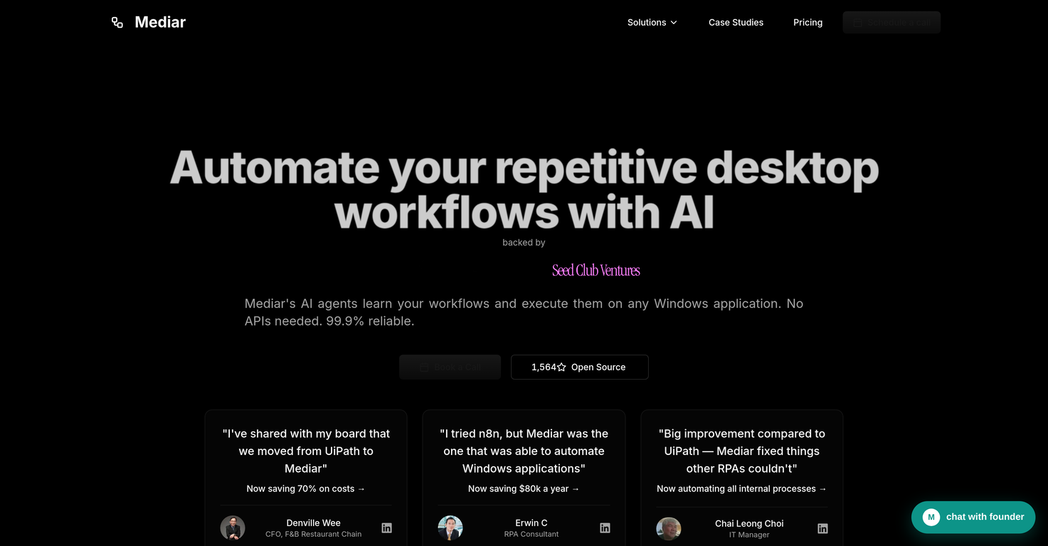 Mediar website