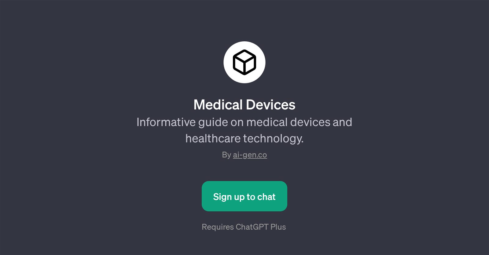 Medical Devices website