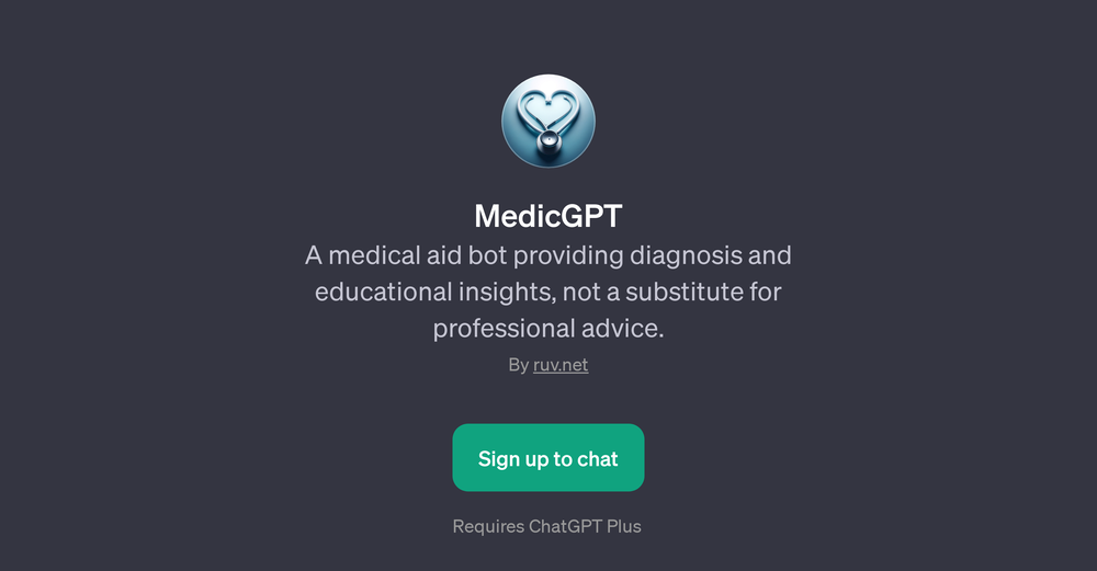 MedicGPT website