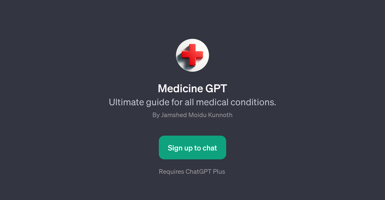 Medicine GPT website
