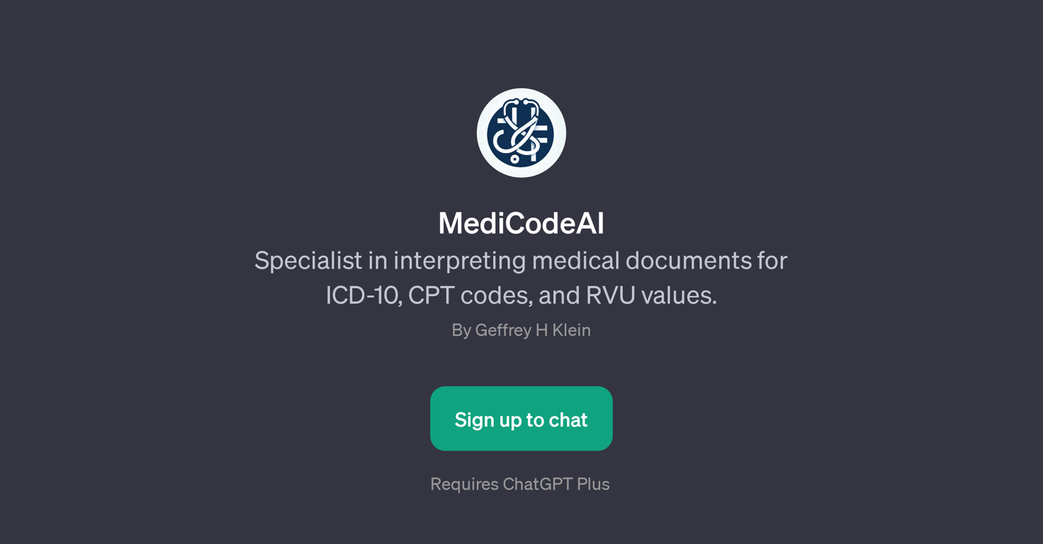 MediCodeAI website