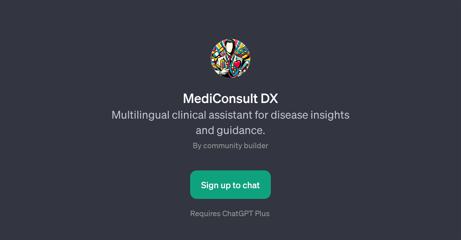 MediConsult DX website