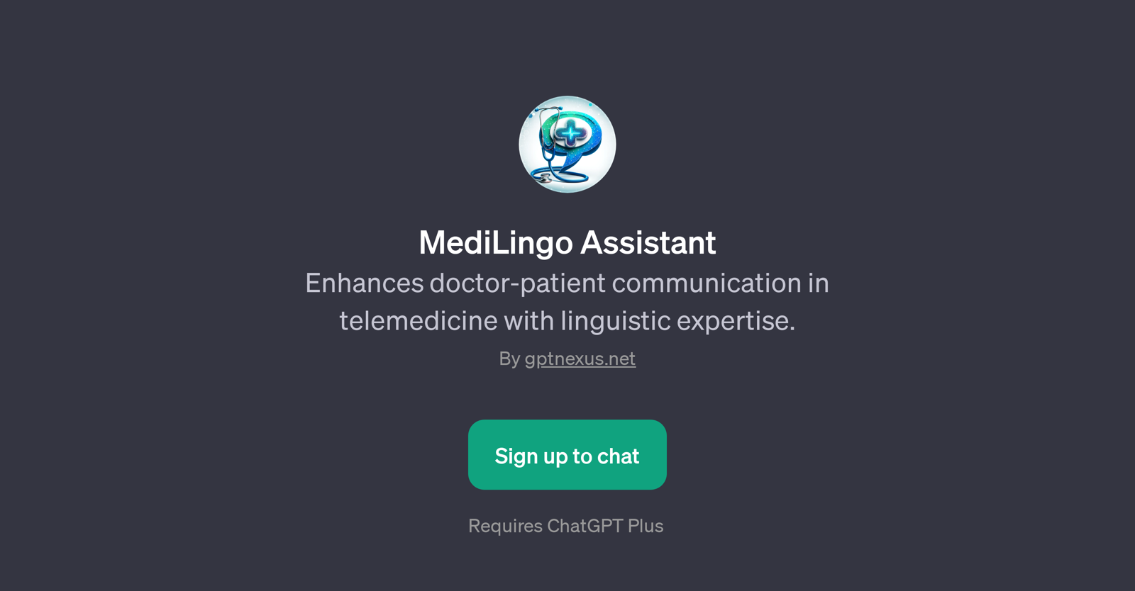 MediLingo Assistant website