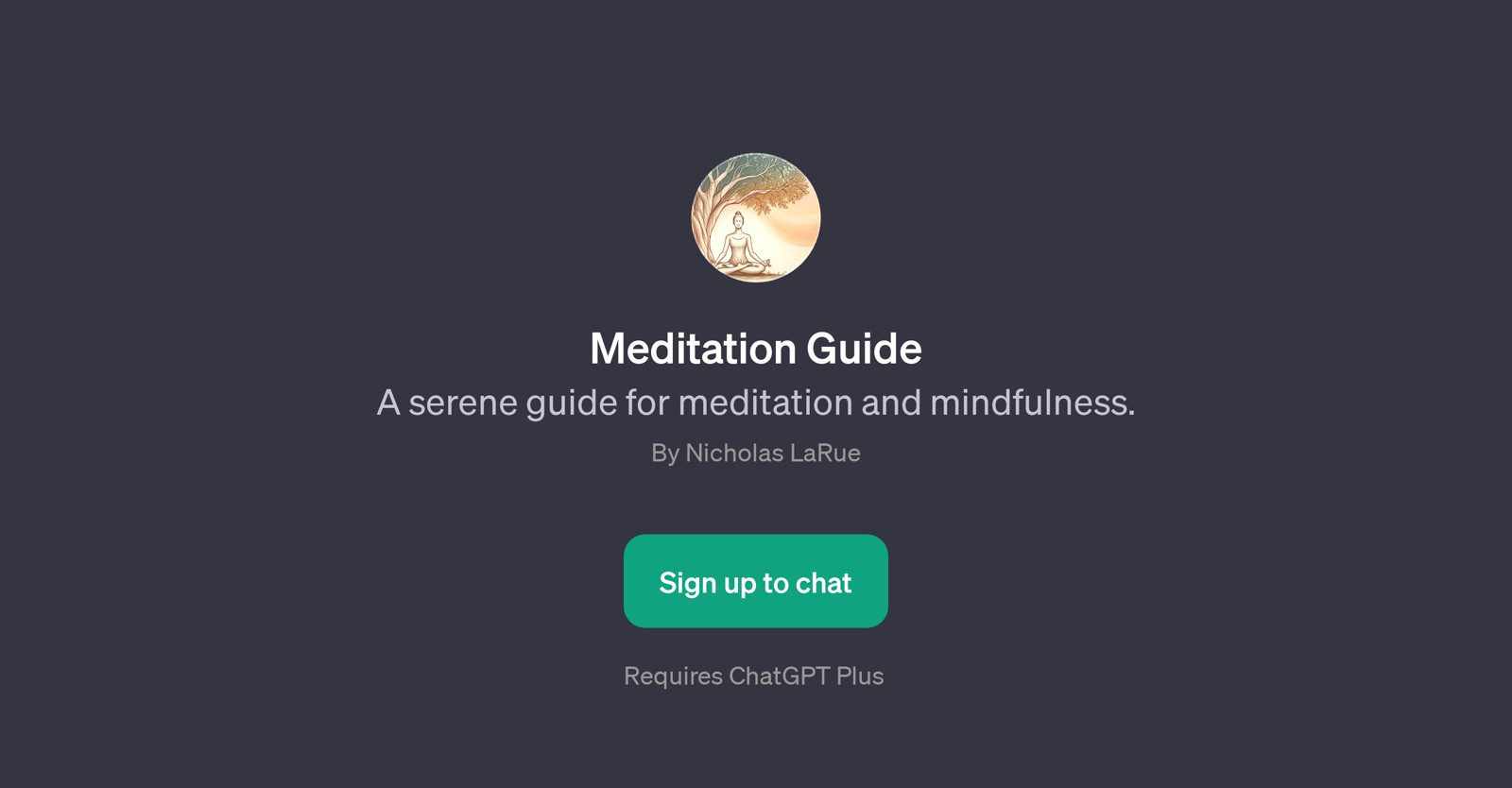 Meditation Guide website