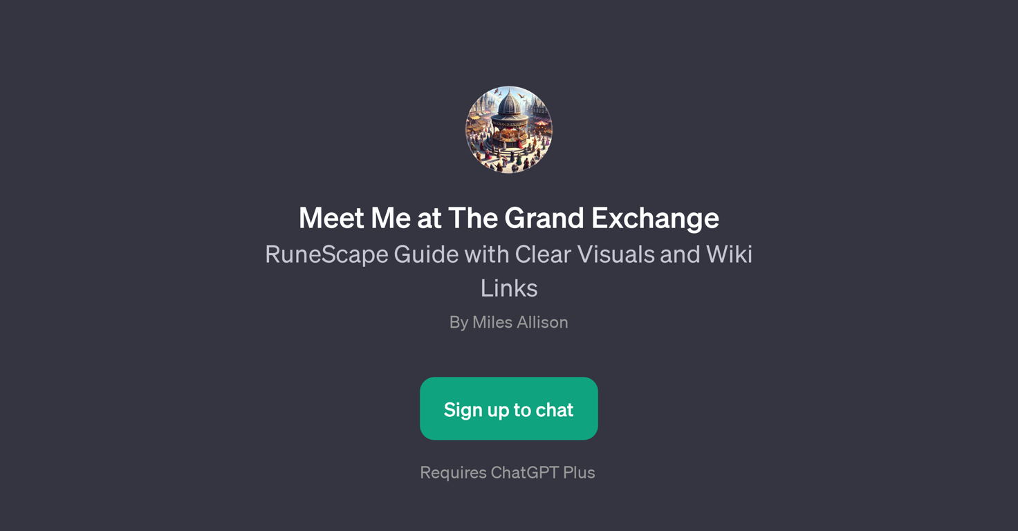 Meet Me at The Grand Exchange website