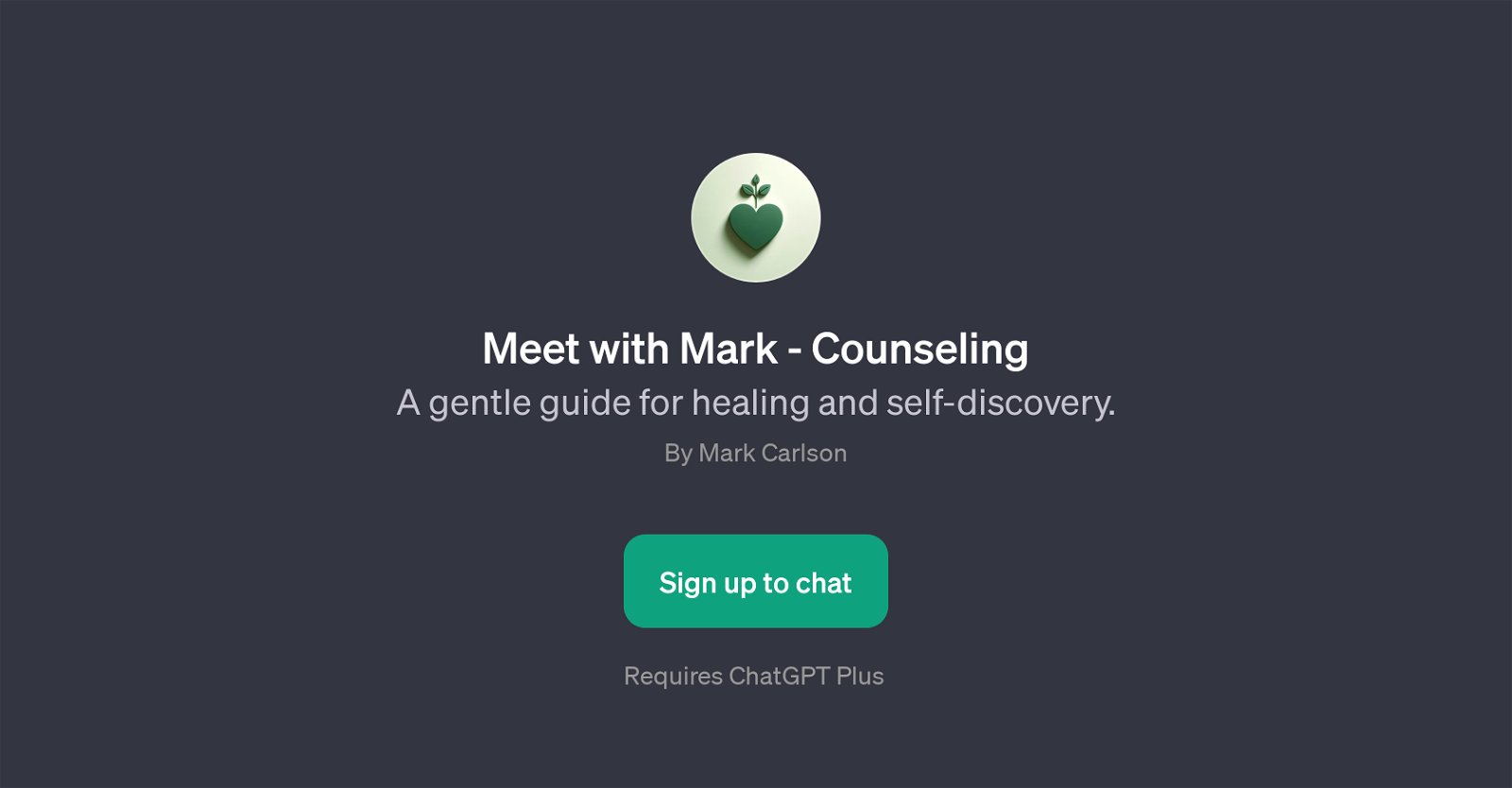 Meet with Mark - Counseling website