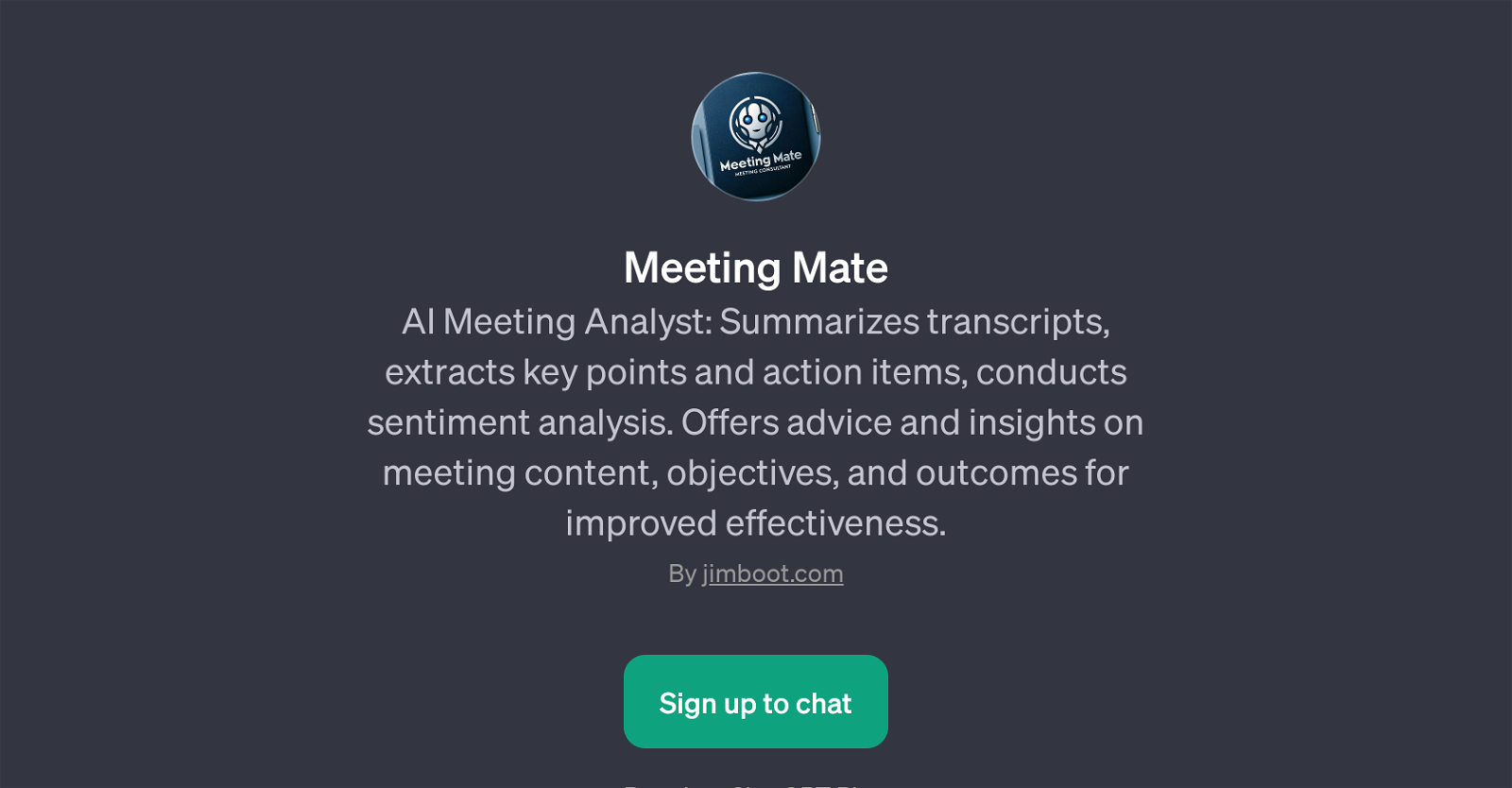 Meeting Mate website