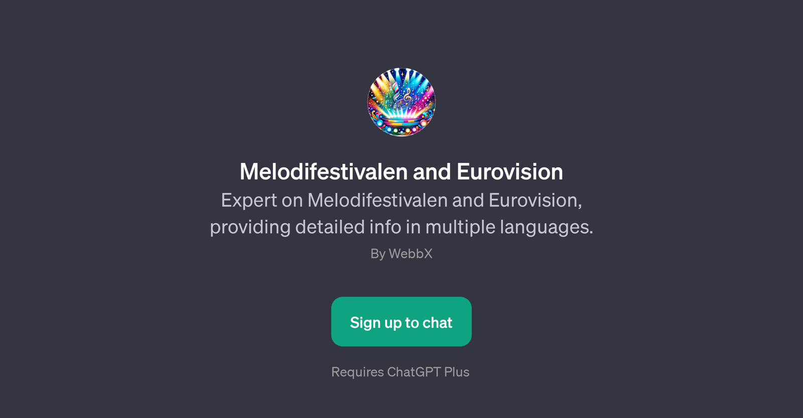 Melodifestivalen and Eurovision website