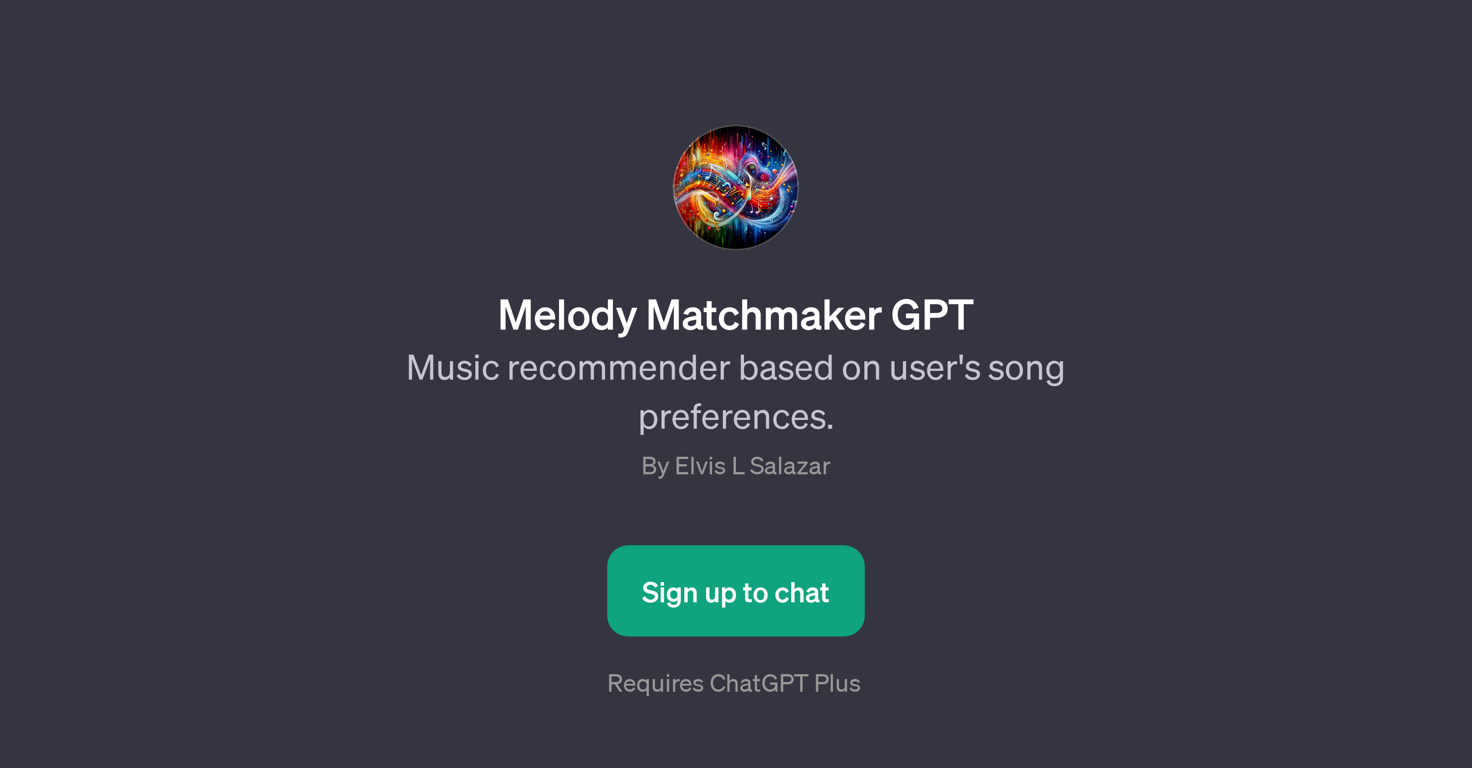 Melody Matchmaker GPT website
