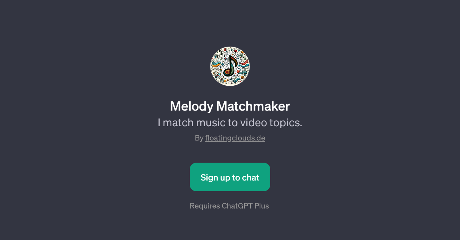 Melody Matchmaker website
