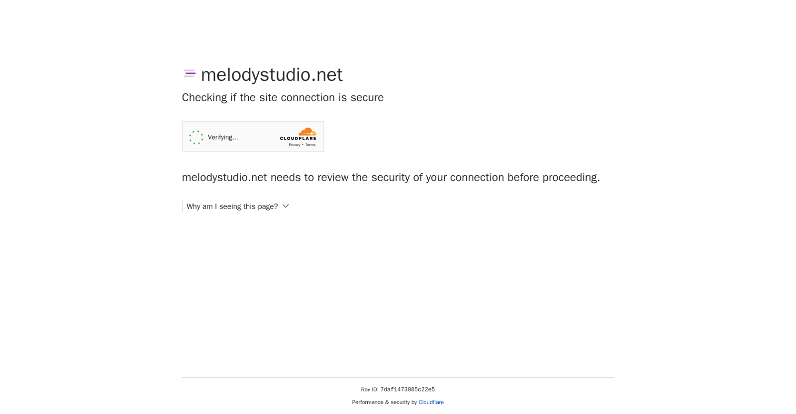 Melody Studio website
