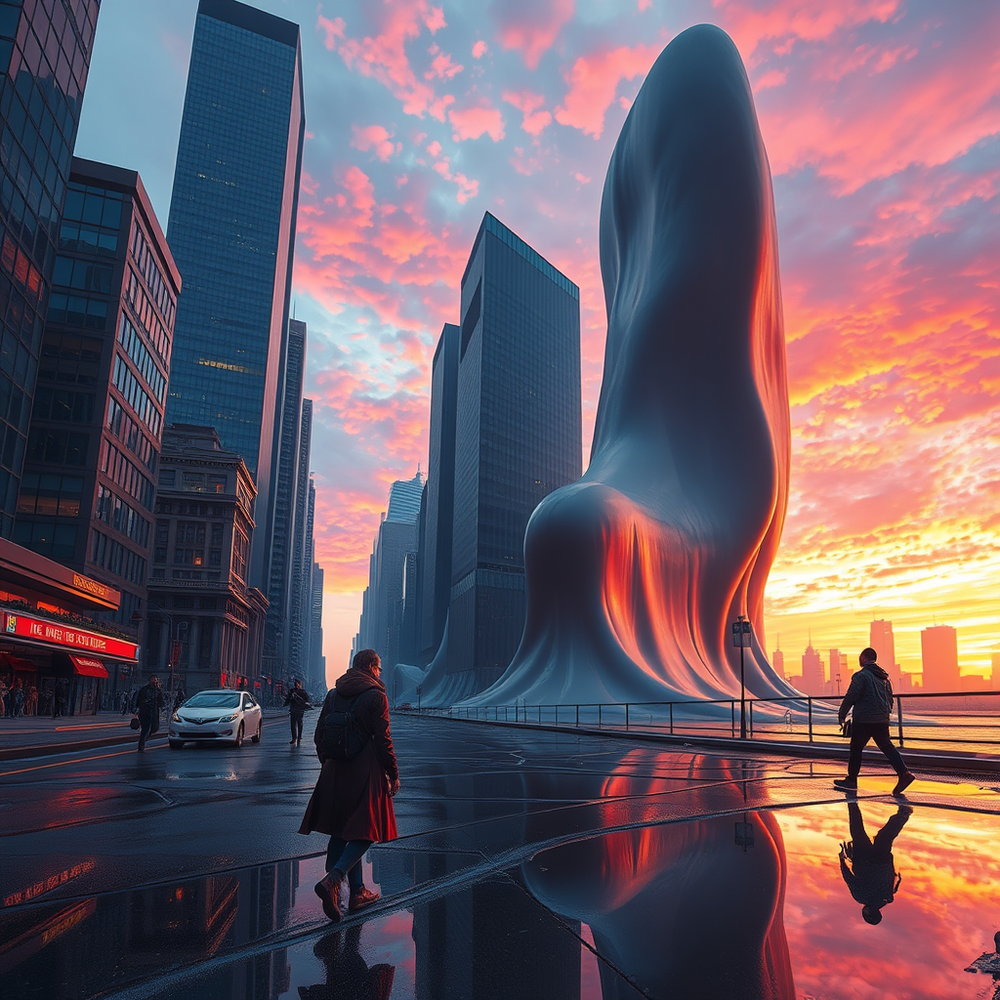 Melting Cityscape website