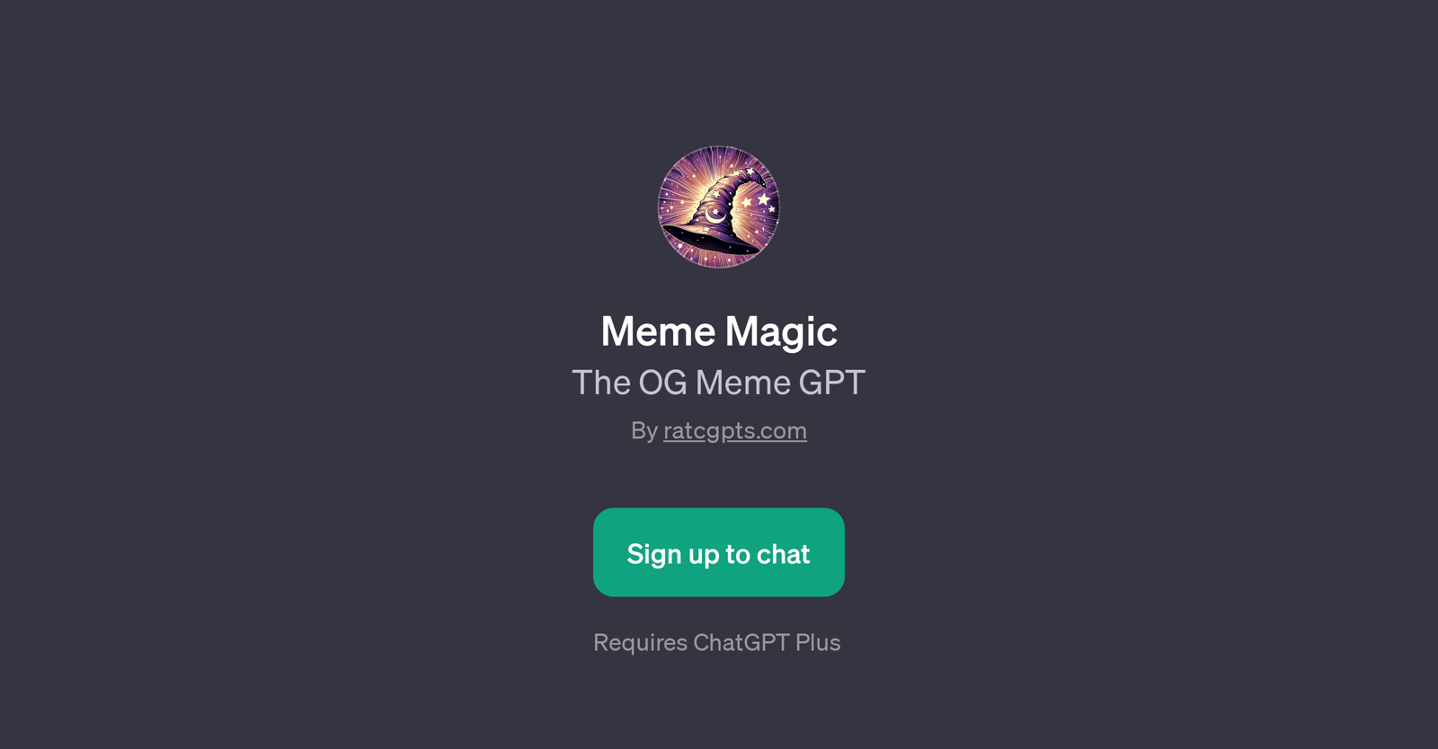 Meme Magic website
