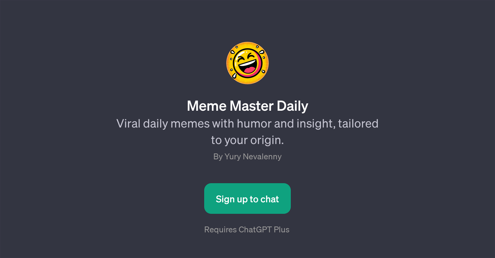 Meme Master Daily website
