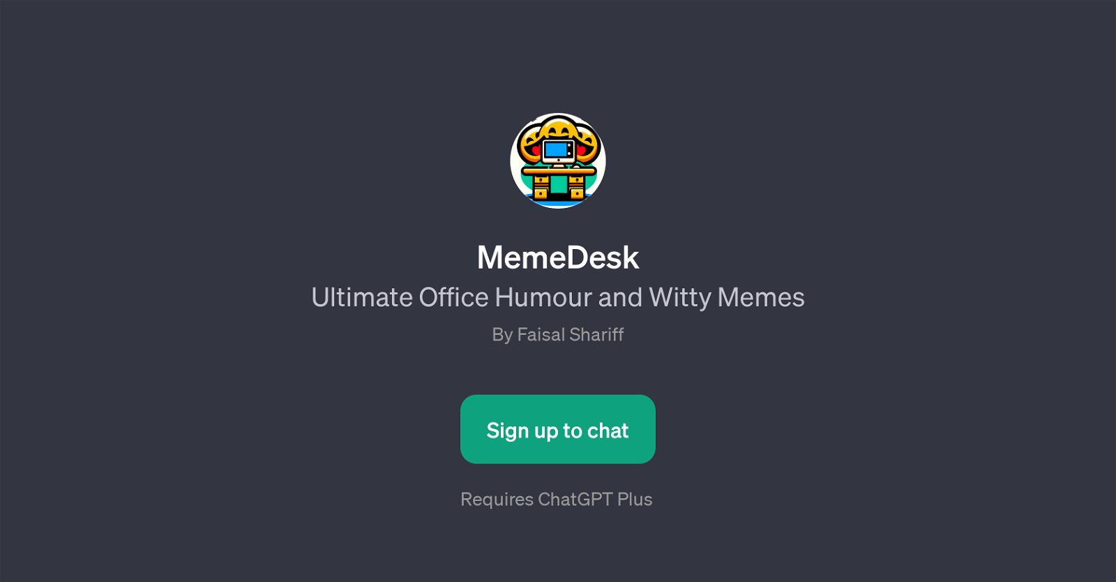 MemeDesk website