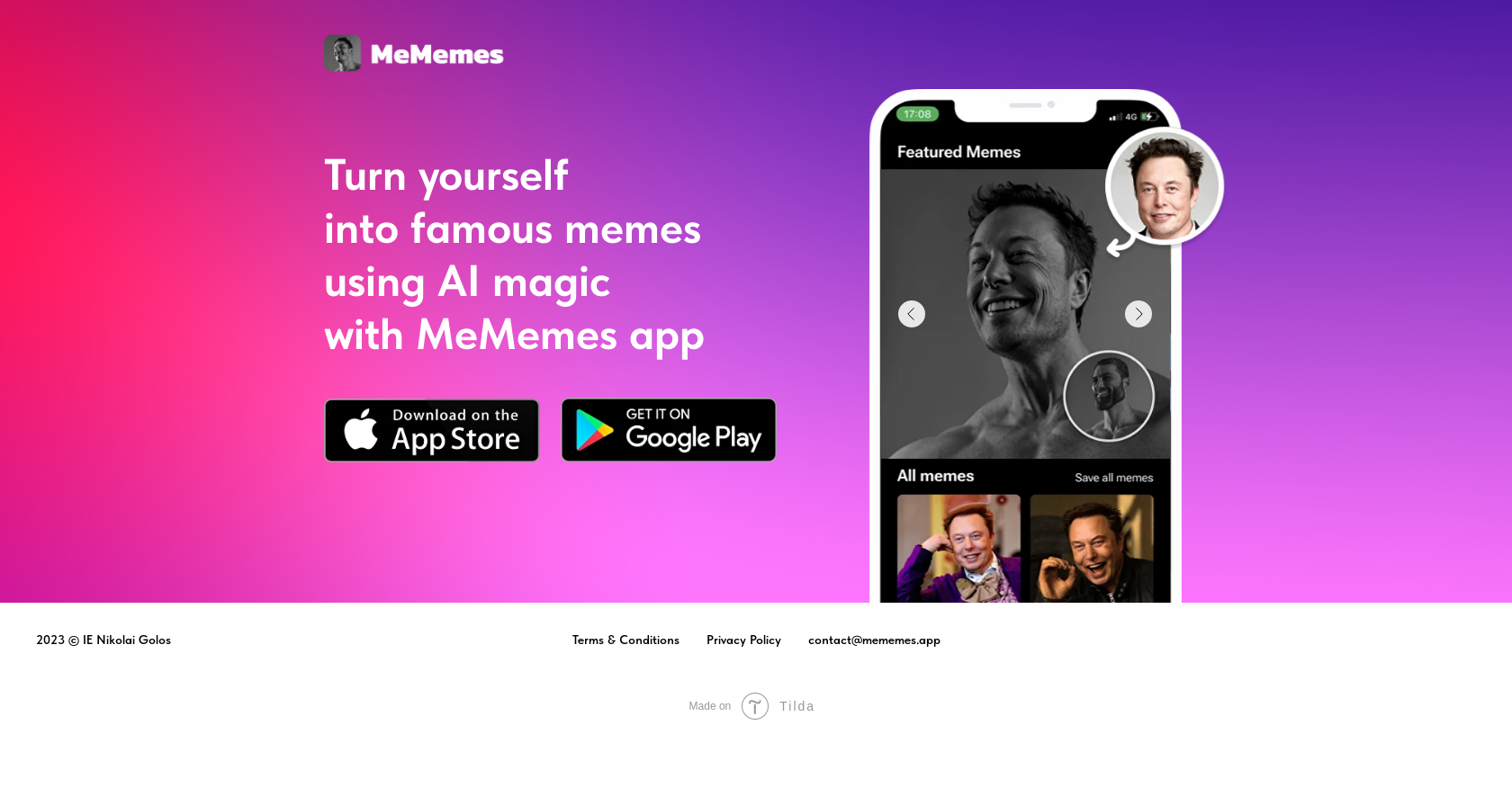 Mememes website