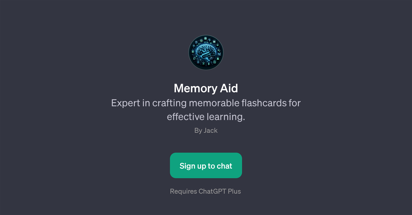 Memory Aid website