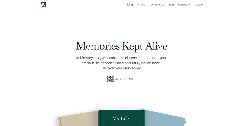 MemoryLane website