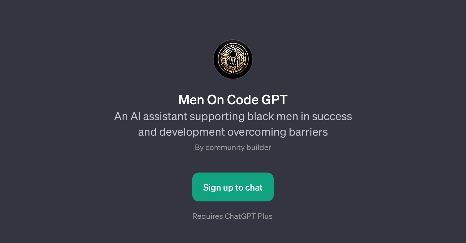 Men On Code GPT website